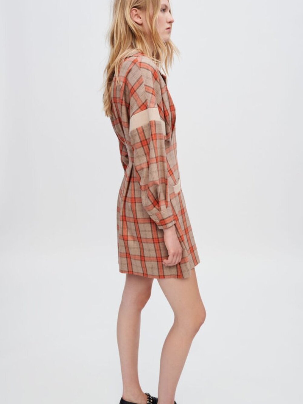 MAJE Ravellino Plaid Dress - Picture 3 of 5
